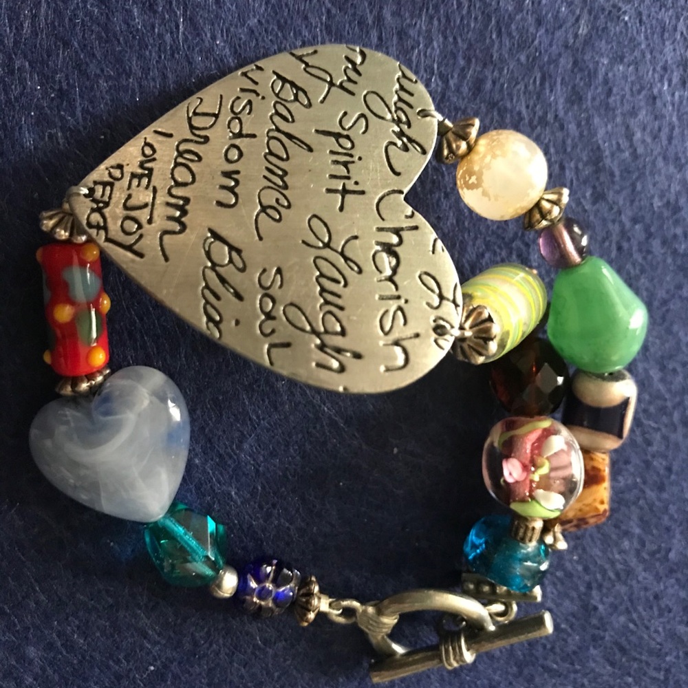 Chunky Charm Bracelet.